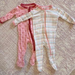 Pair of Kickee Pants Sleepers